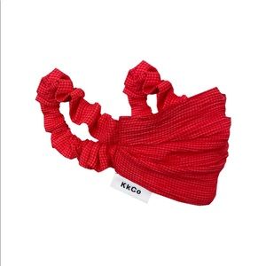 KkCo Studio Face Mask Red Check